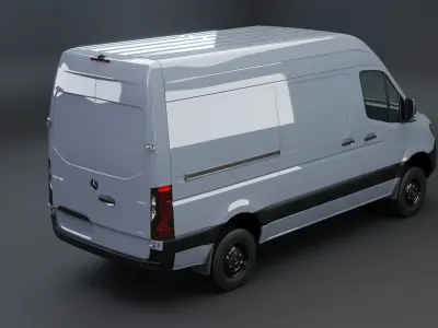  Mercedes Sprinter 4x4 US spec 