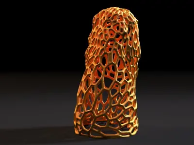 Lion Sculpture 3D print model