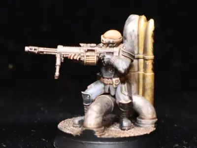 Obsidian Guard - Ghost Squad 3D print model