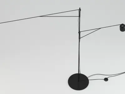 Awkward Lamp 3D model