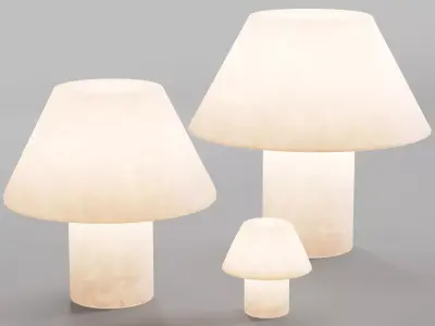 079 Parachilna Petra Table Lamps by Monologue London 00 3D model