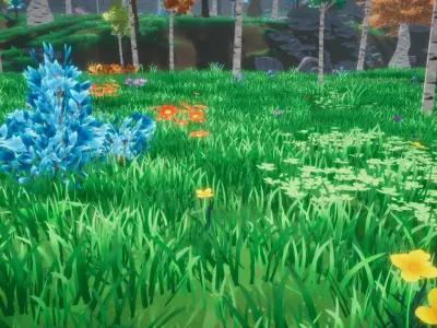 Fantasy Forest - Stylized Pack Low-poly 3D model