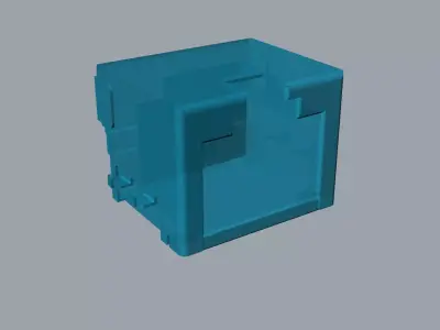 Internet cable interface 3d model 3D print model