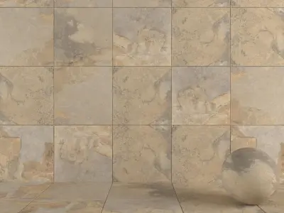 Stone Wall Tiles Kayah Autumn 80x80 Set 2 Texture