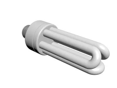 Fluorescent Lamp 3D model