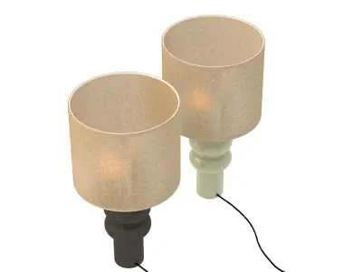 Christine Table Lamp  3D model