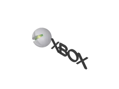 Xbox 2010 Logo v1 002 Free low-poly 3D model