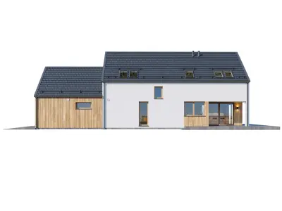 Modern house Winczura 3D model