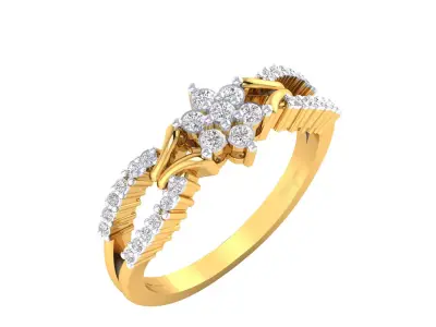 Women Ring Render 3dm STL MTL SLC JCD OBJ FBX Details 3D print model 22