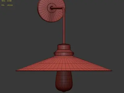 Wall Lamp LOFT HOUSE W-106 3D model