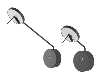 Invisible Wall Lamps LedsC4 set 01 3D model