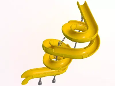 Body Water Slide 3D model
