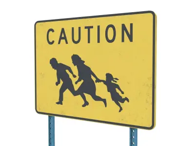 Street Sign 16 3D model