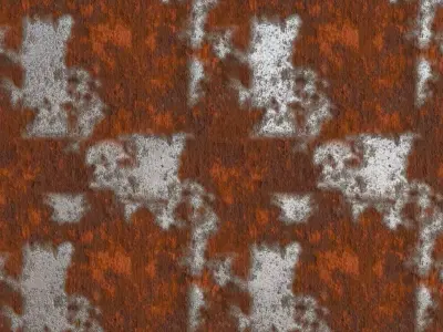 Rusty Extreme Metal Weathered PBR Seamless Texture