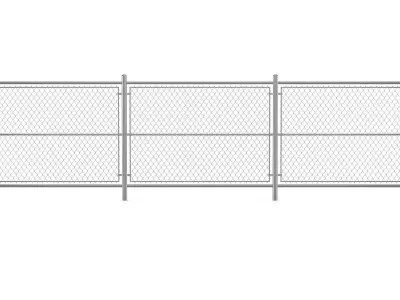Chain Link Fence 3D model