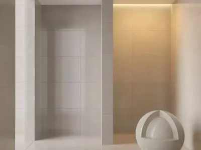 Marble wall 298 3D model