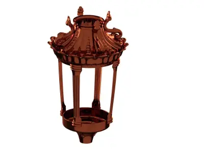 Light casing 3D model