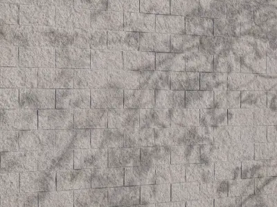 Split Face Stone wall 02 - Seamless Texture