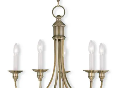 Eckard Light Classic Traditional Chandelier 3D model