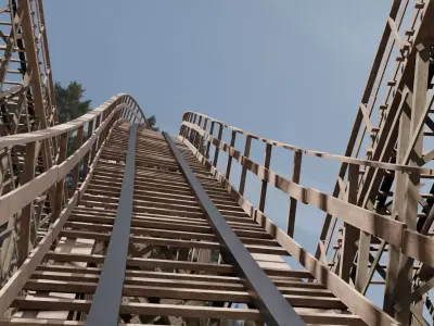 Rollercoaster 3D model