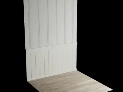 Scandinavian Interior Elements PBR 3D model