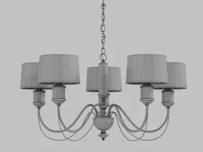 Chandelier Ontario MW-Light 692011205 3D model
