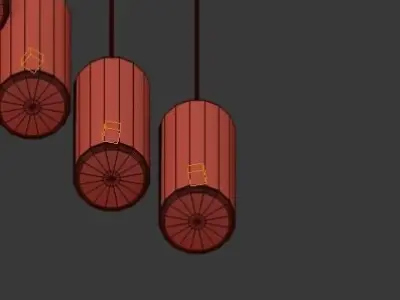 Candil Transparente Innok 3D model