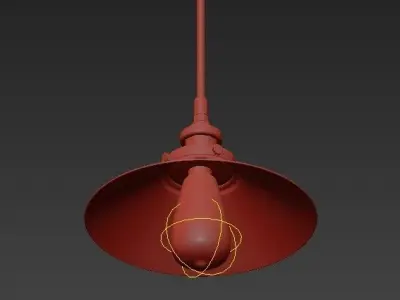 RH chandelier 3D model purchase
