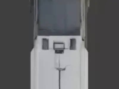 Modular Sci-Fi Heavy Welder 3D Model Low-poly 3D model