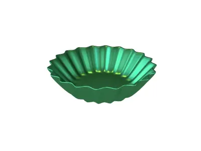 Cupcake Mold v1 009 Low-poly 3D model
