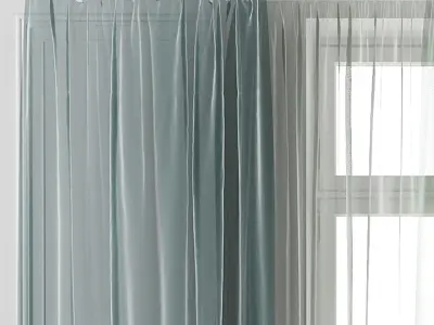 Curtain Set 24 3D model
