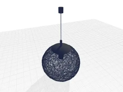 Keen Light Sphere Pendant 3D model