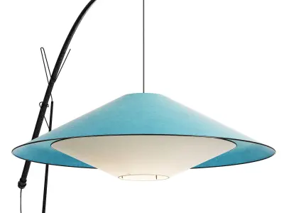 roche bobois pekin outdoor floor lamp 3D model