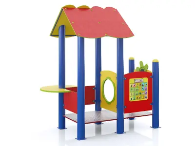 kids child playground 3d model 6 3D model