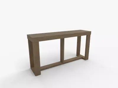 Ashley Cariton Sofa Table 3D model