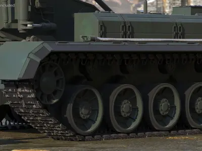  2S7 Pion Heavy Artillery Armed Position Clean 