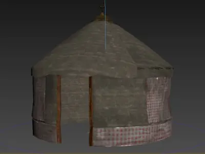 Tent v04 3D model