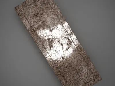 Classic Stone coffe table 3D model