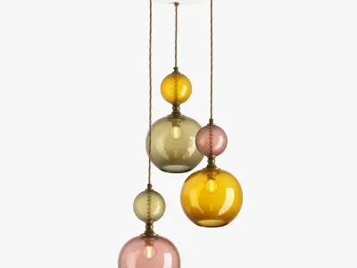 Rothschild Bickers Pop Light clusters 3D model