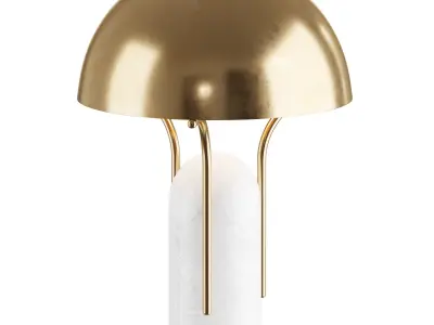 Affinity Medium Dome Table Lamp 3D model