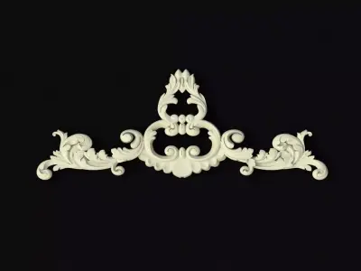 dekor ornate crown 3D model buy