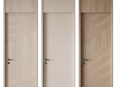 Door set 04 3D model