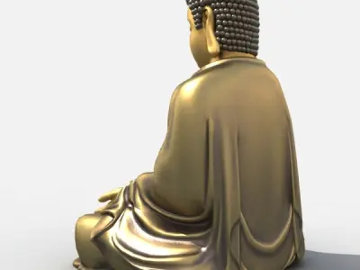 3D Models Buddha Statue 3D model
