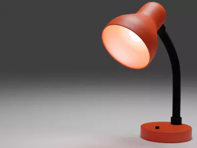 Children desk lamp 3D model