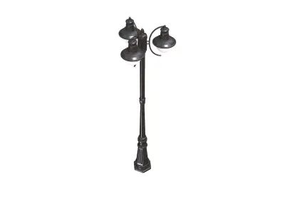Street Light 01 - Game-ready - PBR Low-poly Low-poly 3D model
