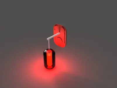 Wall lamp Free 3D model