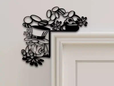 Door Corner Decor 3D print model
