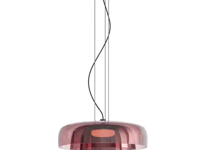 Medieval Nordic Creative Glass Pendant Hanging Lights Low-poly 3D model