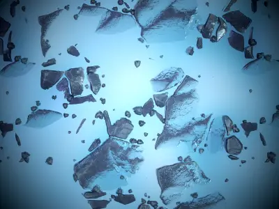 Rock Snow - VOL 01 - substance designerc Texture