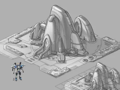 Enhanced - Laboratory Research 02 3D model